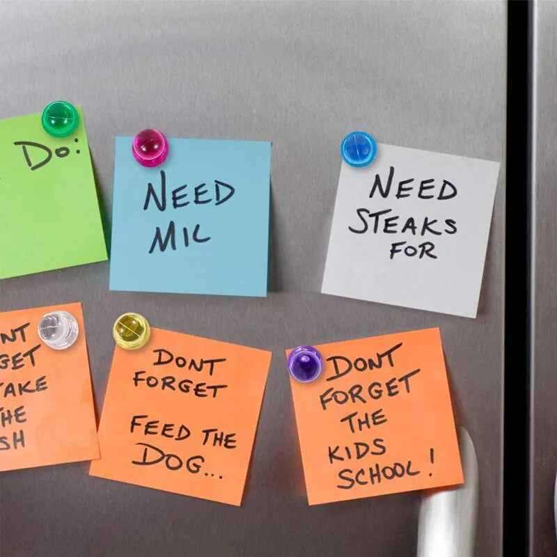 10 tk surutihvti magnet nööpnõel Kontori nööpnõel, tugev neodüümkoonusmagnetiga super külmiku kleebis magnetnõel