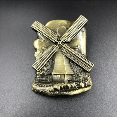 Metalni 3d magneti za hladnjak hladnjak zalijepljen američki orao Jeruzalem Izrael London autobus New York Pariz Suveniri uređenje doma