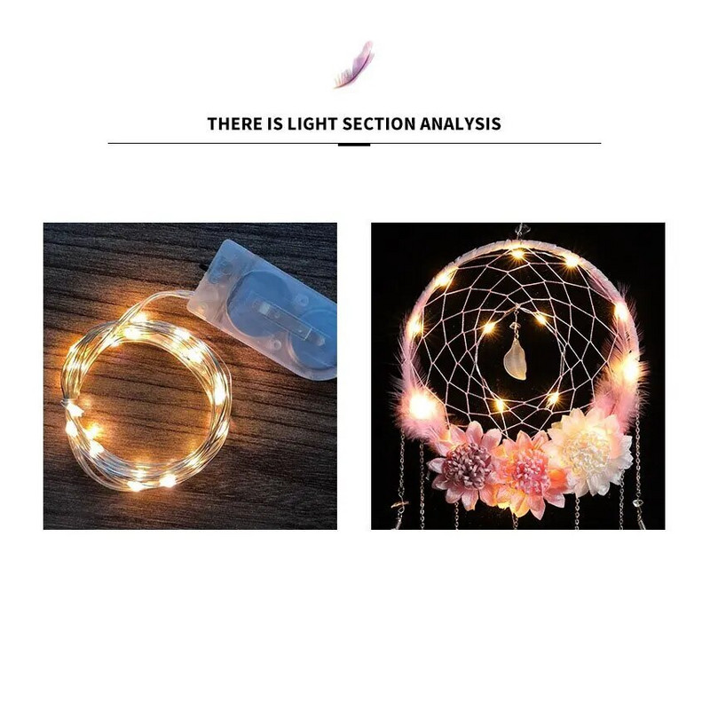 1-osaline unenäopüüdja ripats Magamistoa ripats Tüdrukutele Loominguline kudumine Suledega tuulekell Tüdrukule Kingitus Kodu ripats Kingitus