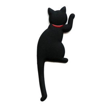 Дизайн на анимационен филм на японска котка Кука за опашка Творчески домашен декор Магнит за хладилник Декорация на хладилник Подарък за кухня Стикер Плакат