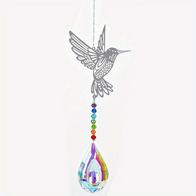 1 osa, loomametallist ripats, kristallkuulprisma päikesepüüdja, aiakaunistused