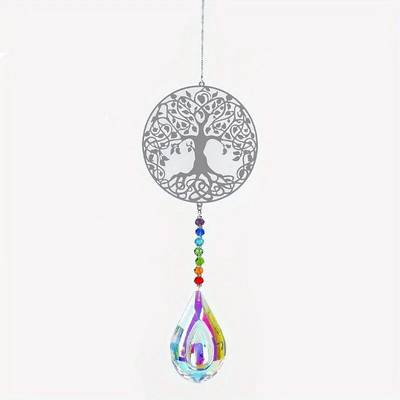 1 osa, loomametallist ripats, kristallkuulprisma päikesepüüdja, aiakaunistused