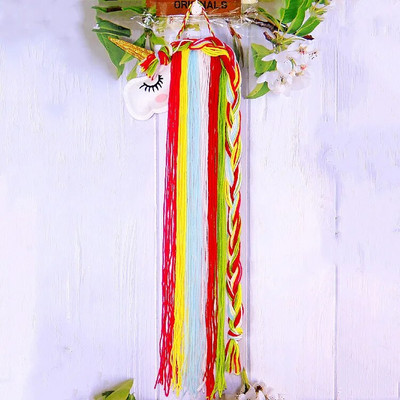 Dodaci za jednorog Organizadores Dodaci za kosu Organizator Ukosnica Držač kopče za pohranu Dekoracija Vješalica Traka Dekoracija djevojačke sobe