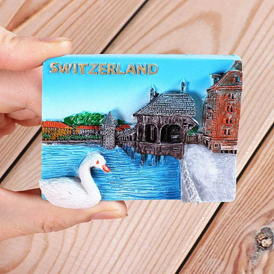 Ülemereturismi suveniirid Külmik Itaalia Šveits Tšiili Austria Viini välismaailma turismikollektsioon külmkapimagnet kingitus