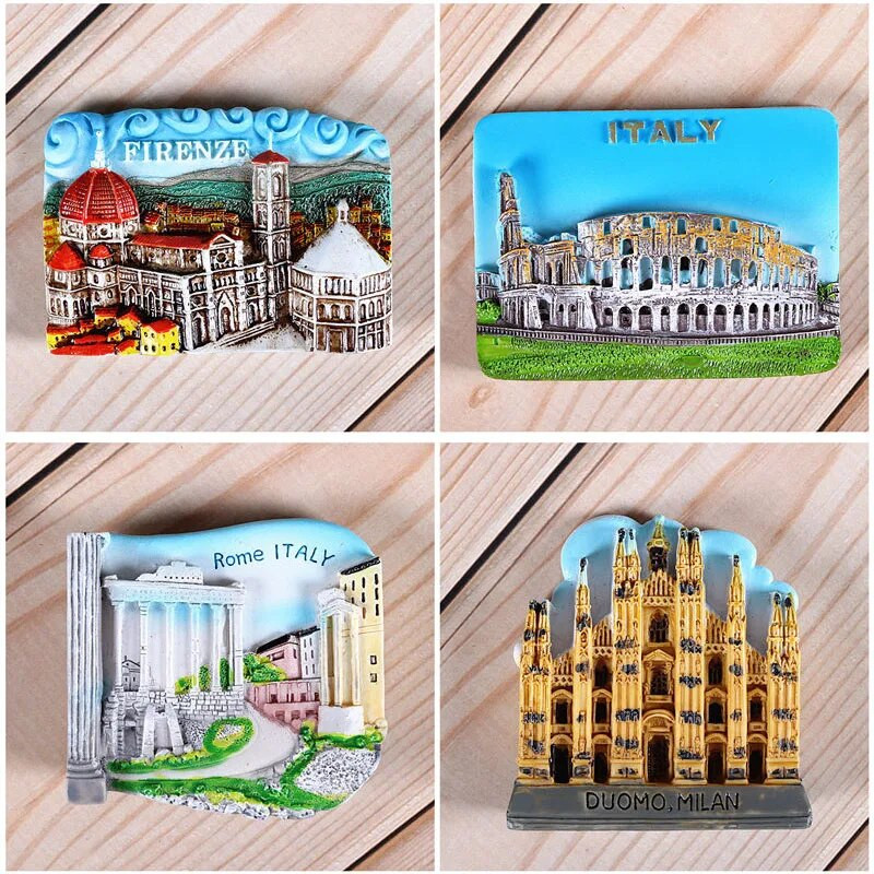 Ülemereturismi suveniirid Külmik Itaalia Šveits Tšiili Austria Viini välismaailma turismikollektsioon külmkapimagnet kingitus