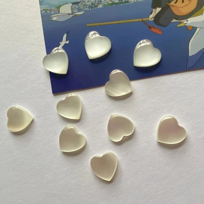 Prozirni ljubavni magneti za hladnjak i ljupke fotografije magneta za hladnjak objavljene su 18 mm smole u ukrasnim naljepnicama