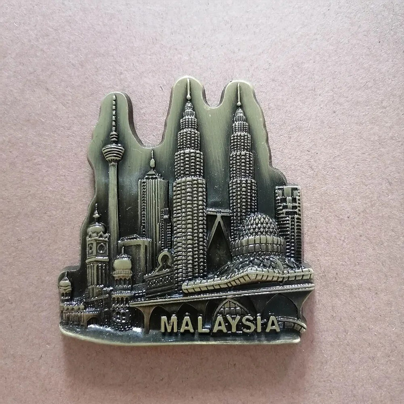 SA Αλάσκα Νέα Υόρκη Παρίσι Ιταλία Λονδίνο Ταχυδρομείο Βέλγιο Σιγκαπούρη Ολλανδία Ισραήλ Ινδία Ντουμπάι ΗΑΕ Ψυγείο Μαγνήτης Αναμνηστικό