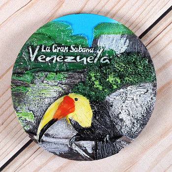3d магнит за хладилник Стикер за хладилник Америка Перу Канада Венецуела Бразилия Мексико изпращане на колекция подарък Световен туризъм сувенир