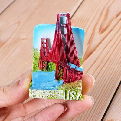 3d šaldytuvo magnetas Šaldytuvo lipdukas Amerika Peru Kanada Venesuela Brazilija Meksika siunčia kolekcijos dovaną Pasaulio turizmo suvenyras