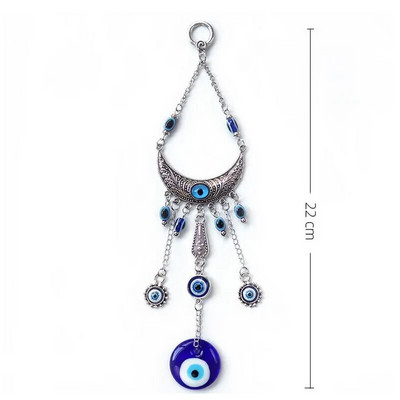 Naša topla zvona vjetra, zle oči, zidni zabati Zvončići vjetra Ručno izrađeni viseći ukrasi, za automobil Kuhinja Kućni vrt Dvorište Ured