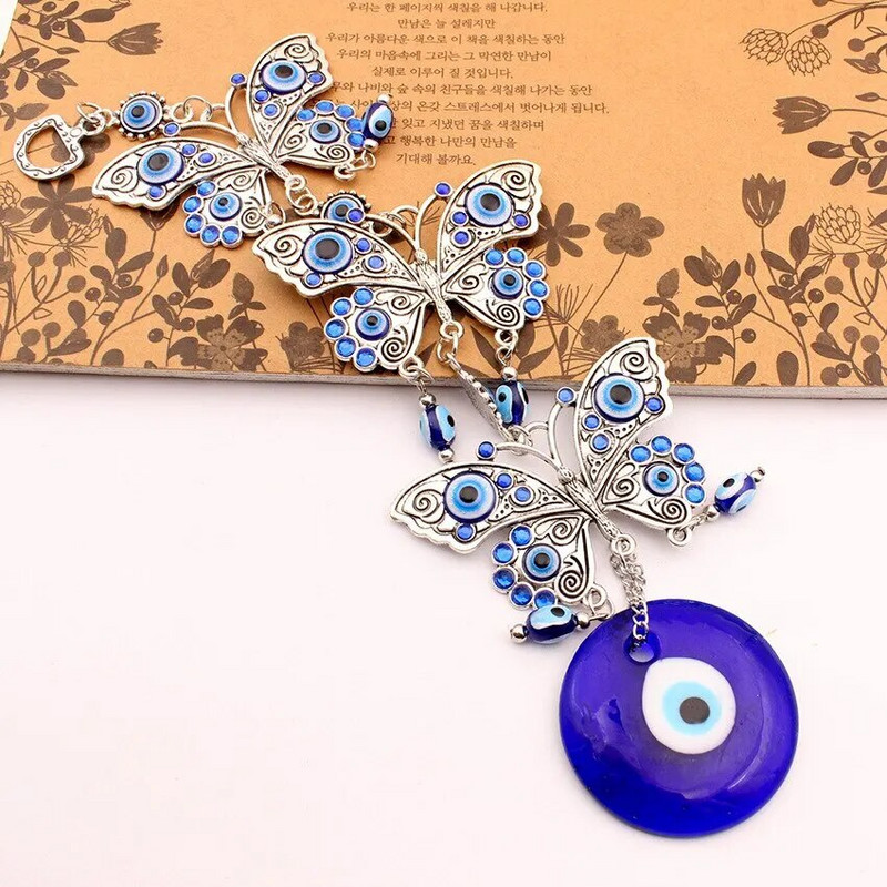 Naša topla zvona vjetra, zle oči, zidni zabati Zvončići vjetra Ručno izrađeni viseći ukrasi, za automobil Kuhinja Kućni vrt Dvorište Ured