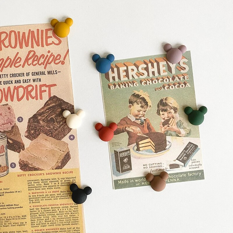 5 tk Lovely Magnet Mo Landi värvilised külmikumagnetid fotosõnumite magnet