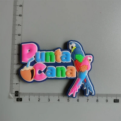 PVC külmkapimagnetid Aruba Panama Punta Cana Puerto Rico Las Vegas Soome Argentina Mehhiko Jamaica Tšiili Kreeka Ukraina kleebised