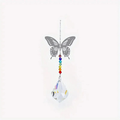 1 osa, loomametallist ripats, kristallkuulprisma päikesepüüdja, aiakaunistused