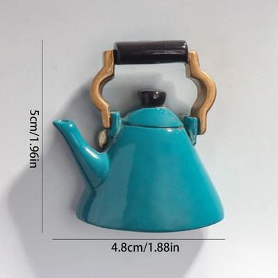 Modeliavimas Maisto šaldytuvo magnetai Šaldytuvas Magnetiniai lipdukai Dervos kiaušinis Home Decor Nordic Ins Dekoro magnetai šaldytuvams