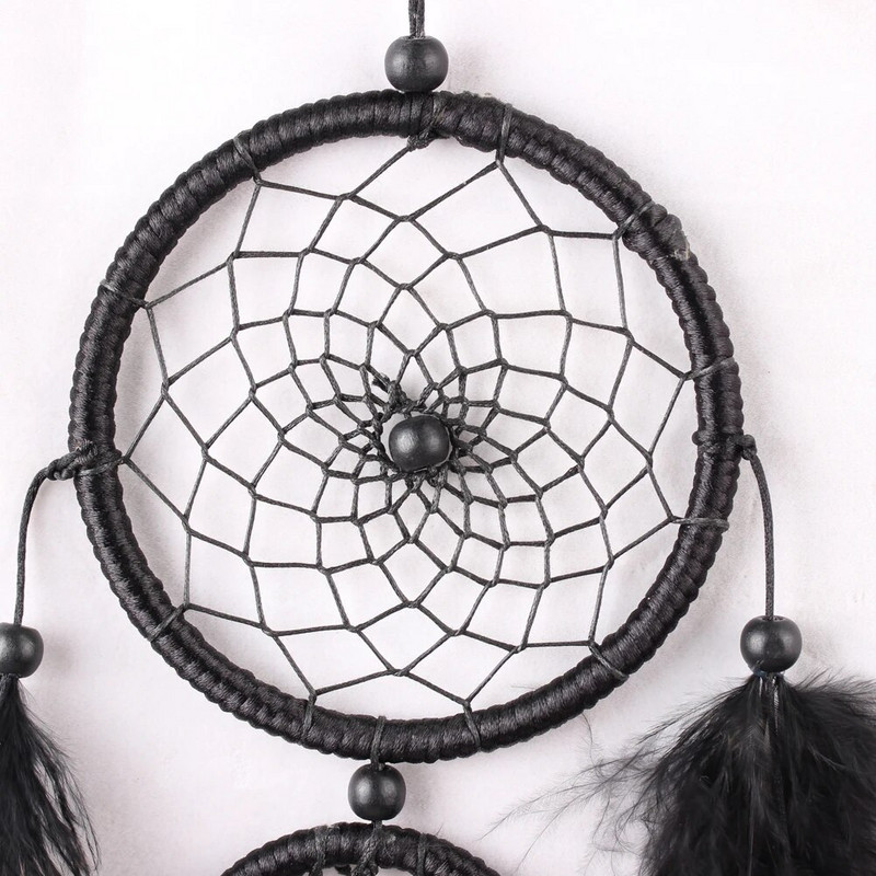 Plunksnų pakabuko dekoravimo ornamentas automobilio pakabuko plunksnų vėjo varpelių dekoras „pasidaryk pats“ rankų darbo svajonių gaudyklės medžiagų rinkinys