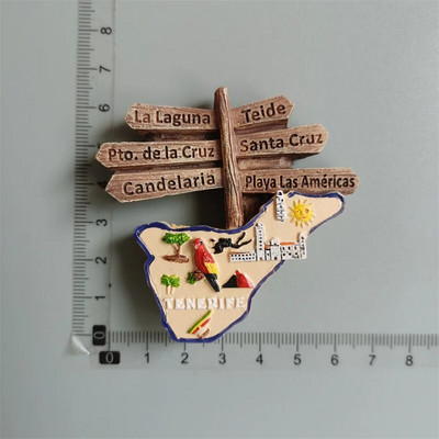 Μαγνήτες ψυγείου Λανθαρότε Τενερίφη Γκραν κανάρια Αλγκάρβε Καναδάς Μονακό Ιερουσαλήμ Νότια Αφρική Φρανκφούρτη Γερμανία Τουριστικό αναμνηστικό