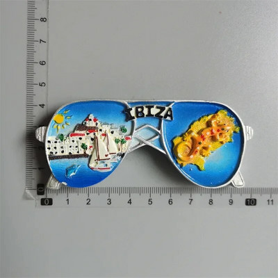 Barcelona Hispaania Külmkapimagnetid Columbus Granada Ibiza Sevilia Maalaga Suveniirid Külmkapp Magnetid Kleebised Koduköögi sisustus