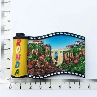 Barcelona Hispaania Külmkapimagnetid Columbus Granada Ibiza Sevilia Maalaga Suveniirid Külmkapp Magnetid Kleebised Koduköögi sisustus