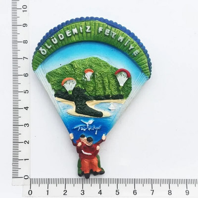 Turkija Stambulo šaldytuvo magneto suvenyras Turquia Bodrum Alanija Kemer 3d turizmo magnetai namų dekoro šaldytuvo magnetai dovanų idėjos