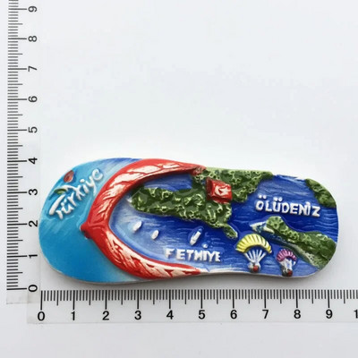 Turkija Stambulo šaldytuvo magneto suvenyras Turquia Bodrum Alanija Kemer 3d turizmo magnetai namų dekoro šaldytuvo magnetai dovanų idėjos