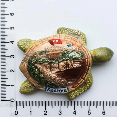 Turkija Stambulo šaldytuvo magneto suvenyras Turquia Bodrum Alanija Kemer 3d turizmo magnetai namų dekoro šaldytuvo magnetai dovanų idėjos