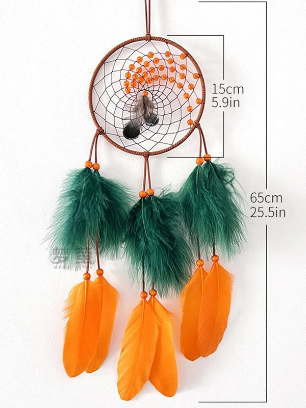 Hvatač snova Ručno tkano zvono za vjetar Dnevni boravak Spavaća soba Viseći ukrasi Zavjese Rođendanski poklon Vanjski vrt Dekoracija doma