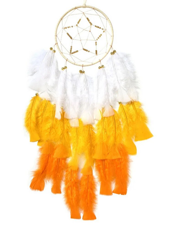 Pentagram Dreamcatcher vėjo varpeliai Rankomis austi sodas lauko svetainė Kabantys papuošalai Vestuvių vakarėlio dovanos Namų dekoravimas