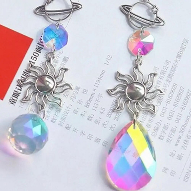 Päikesepüüdja ripats Decor Särav dekoratiivsulamist teemantprismad elutuppa rippuv aed