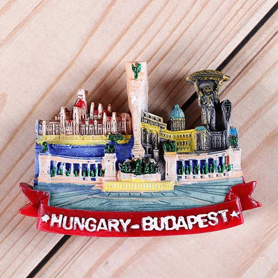 Europa Francuska Pariz Norveška London Novi Zeland Danska Mađarska Njemačka 3d magneti za frižider svjetski turizam zbirka suvenira darovi