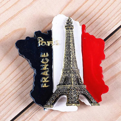 Europa Francuska Pariz Norveška London Novi Zeland Danska Mađarska Njemačka 3d magneti za frižider svjetski turizam zbirka suvenira darovi