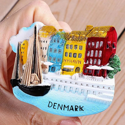 Europa Francuska Pariz Norveška London Novi Zeland Danska Mađarska Njemačka 3d magneti za frižider svjetski turizam zbirka suvenira darovi