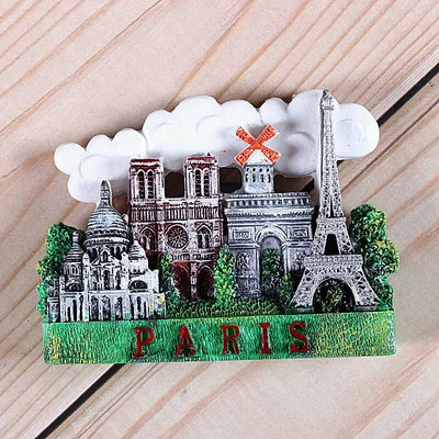 Europa Francuska Pariz Norveška London Novi Zeland Danska Mađarska Njemačka 3d magneti za frižider svjetski turizam zbirka suvenira darovi