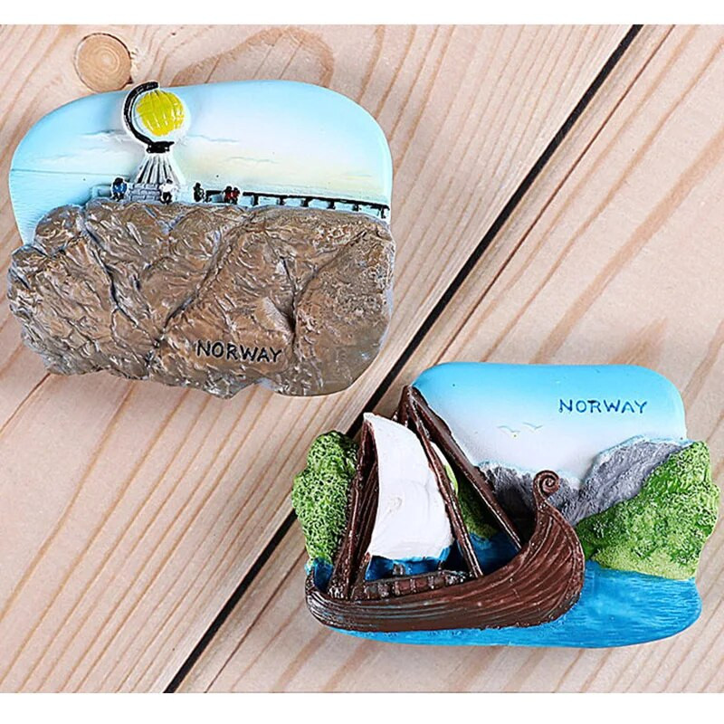 Europa Francuska Pariz Norveška London Novi Zeland Danska Mađarska Njemačka 3d magneti za frižider svjetski turizam zbirka suvenira darovi