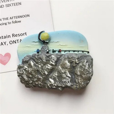 World Fridge Magnet Travel Nordic Five Danish Mermaid Rootsi Norra Soome Island Tile Home Decoration