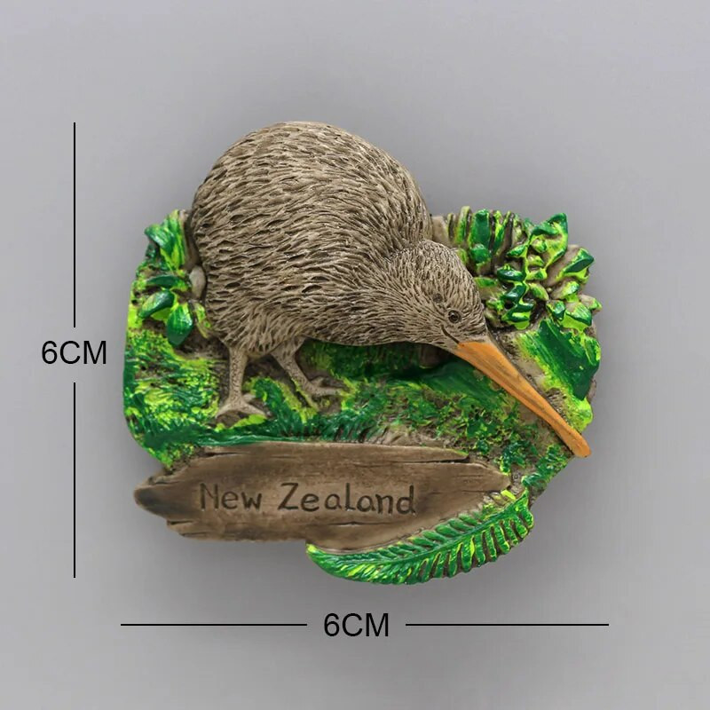 Liucernų liūtas Makao Italija Venecija Naujoji Zelandija 3D magnetinis šaldytuvo lipdukas Suvenyrai namų puošmena Budapeštas Vengrija Kambodža