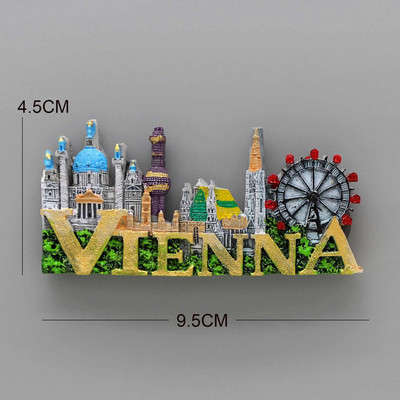 Jeruusalemma suveniirid Lissabon Portugal kodukaunistus külmkapimagnetid Viin pisa Itaalia Tai elevant Singapur Merlion Jordan