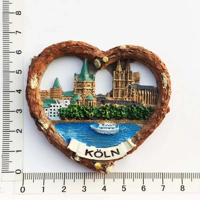 Magneți germani pentru frigider Berlin Frankfurt Hamburg Freiburg Munchen Neuschwanstein Suveniruri turistice Autocolante magnetice Cadouri de călătorie