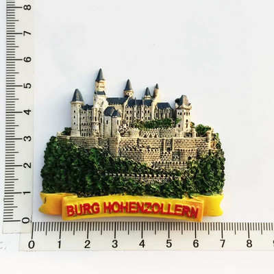 Magneți germani pentru frigider Berlin Frankfurt Hamburg Freiburg Munchen Neuschwanstein Suveniruri turistice Autocolante magnetice Cadouri de călătorie