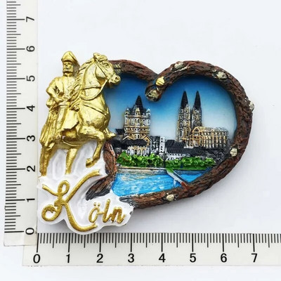 Magneți germani pentru frigider Berlin Frankfurt Hamburg Freiburg Munchen Neuschwanstein Suveniruri turistice Autocolante magnetice Cadouri de călătorie