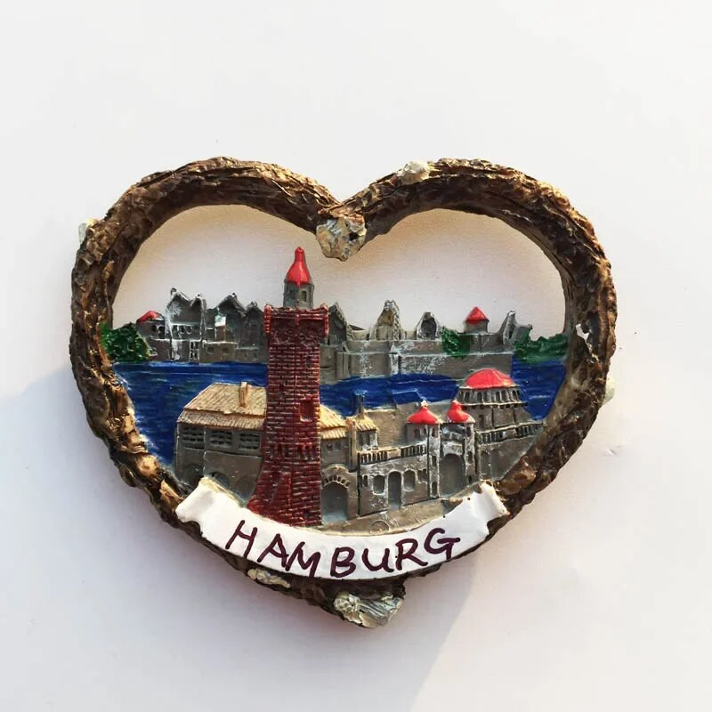 Saksa külmkapimagnetid Berliin Frankfurt Hamburg Freiburg München Neuschwansteini turistide suveniirid magnetkleebised reisikingitused