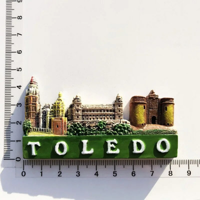 Ispanija Šaldytuvas Magnetai Turistiniai suvenyrai Kordoba Barselona Maljorka Sevilija Kantabrija Kelionės Dovanos Magnetiniai šaldytuvo lipdukai