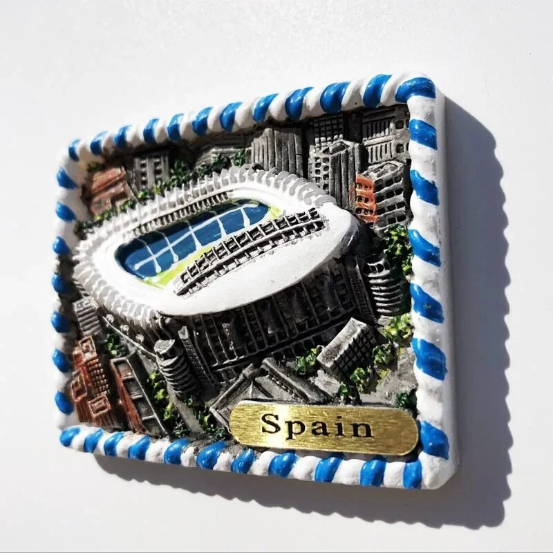 Ispanija Šaldytuvas Magnetai Turistiniai suvenyrai Kordoba Barselona Maljorka Sevilija Kantabrija Kelionės Dovanos Magnetiniai šaldytuvo lipdukai