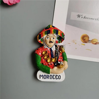 Магнити за хладилник биха туристически сувенир Норвегия Доминикана Мадрид Мароко Холандия Корея Бали Тайланд 3d стикер от смола Домашен декор