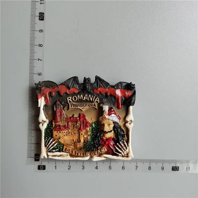 Šaldytuvo magnetai būtų suvenyras turistams Norvegija Dominikana Madridas Marokas Olandija Korėja Balis Tailandas 3D dervos lipdukas Namų dekoras