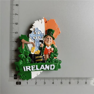 Šaldytuvo magnetai būtų suvenyras turistams Norvegija Dominikana Madridas Marokas Olandija Korėja Balis Tailandas 3D dervos lipdukas Namų dekoras