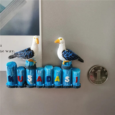 Šaldytuvo magnetai būtų suvenyras turistams Norvegija Dominikana Madridas Marokas Olandija Korėja Balis Tailandas 3D dervos lipdukas Namų dekoras