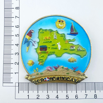 Šaldytuvo magnetai būtų suvenyras turistams Norvegija Dominikana Madridas Marokas Olandija Korėja Balis Tailandas 3D dervos lipdukas Namų dekoras