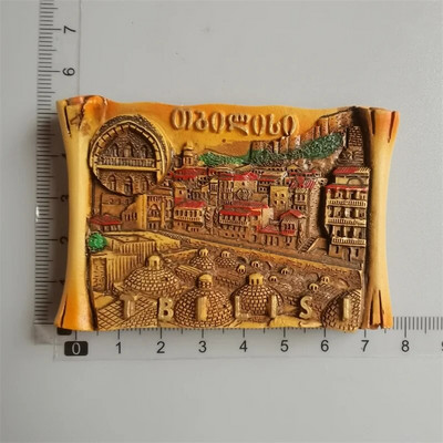 Šaldytuvo magnetai būtų suvenyras turistams Norvegija Dominikana Madridas Marokas Olandija Korėja Balis Tailandas 3D dervos lipdukas Namų dekoras