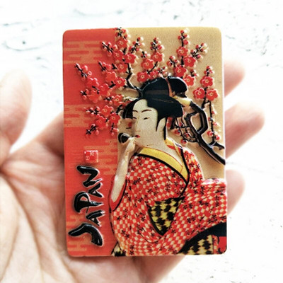 Tokijo Japonijos šaldytuvo lipdukai Fudži kalno Hokaido Nagasakio Osakos kelionių memorialo magnetiniai šaldytuvo magnetai